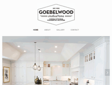 Tablet Screenshot of goebelwood.com